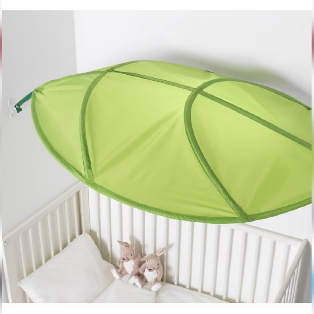 Ikea Lova Green Bed Canopy Leaf Nursery Bedroom NEW Sealed 903.069.25